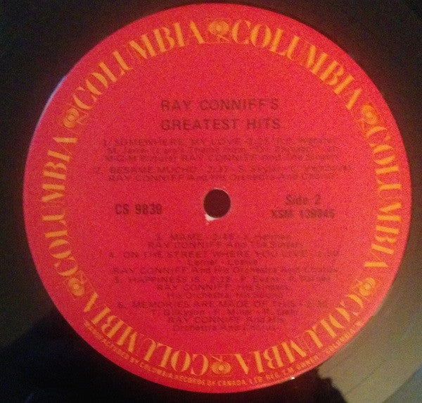 Ray Conniff : Ray Conniff's Greatest Hits (LP, Comp, RE)