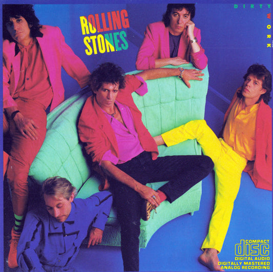 The Rolling Stones : Dirty Work (CD, Album)