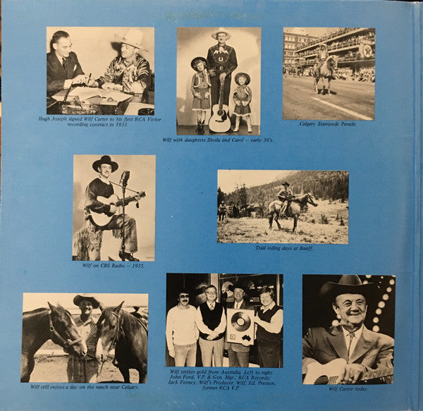 Wilf Carter : 50 Golden Years (2xLP, Comp, Gat)
