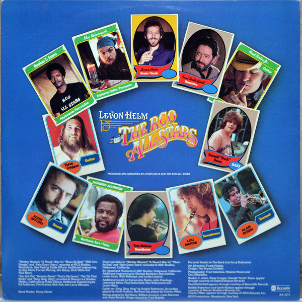 Levon Helm And The RCO All-Stars : Levon Helm And The RCO All-Stars (LP, Album, San)