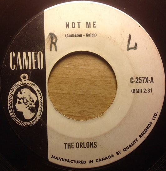 The Orlons : Not Me / My Best Friend (7", Single)