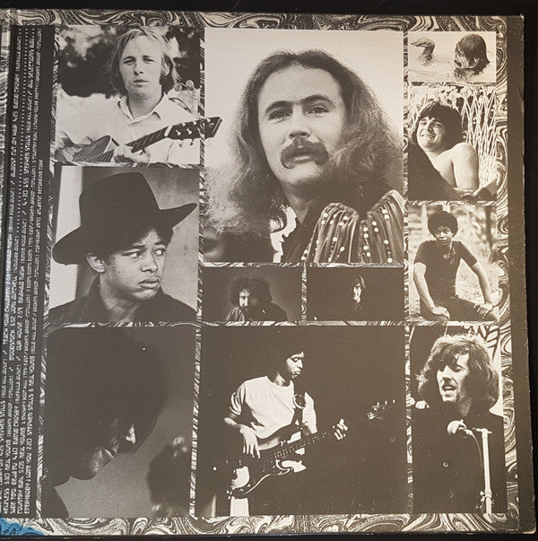 Crosby, Stills, Nash & Young : Déjà Vu (LP, Album, RE, Gat)