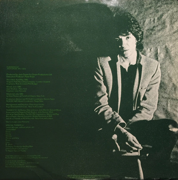Jack Green : Humanesque (LP, Album)