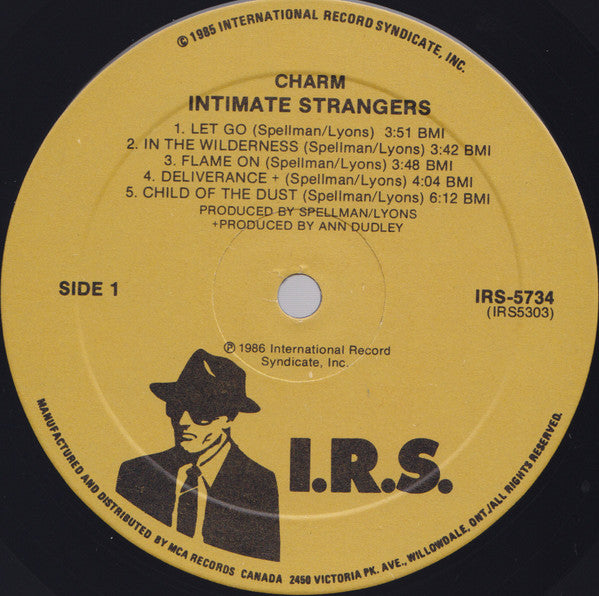 Intimate Strangers (2) : Charm (LP, Album)