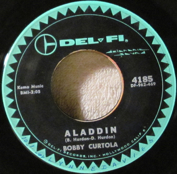 Bobby Curtola : Aladdin (7", Single)
