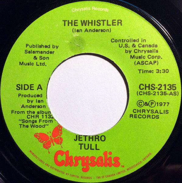 Jethro Tull : The Whistler (7")
