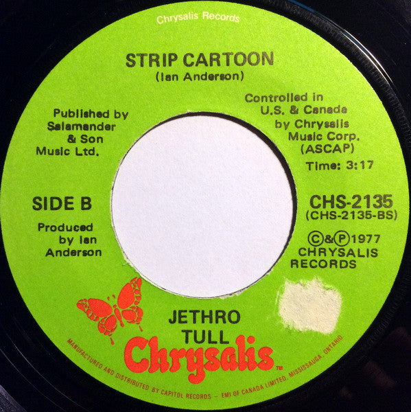 Jethro Tull : The Whistler (7")