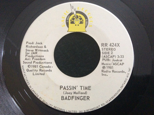 Badfinger : Hold On (7", Single)