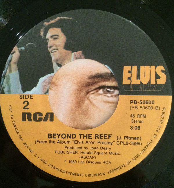 Elvis Presley : It's Only Love / Beyond The Reef (7", Single)