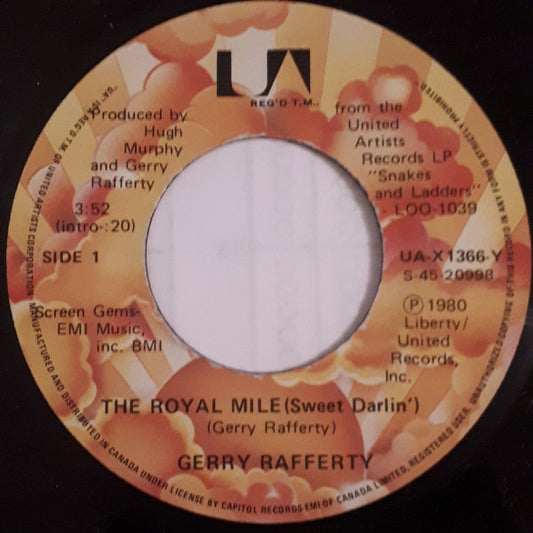 Gerry Rafferty : The Royal Mile (Sweet Darlin') (7", Single)