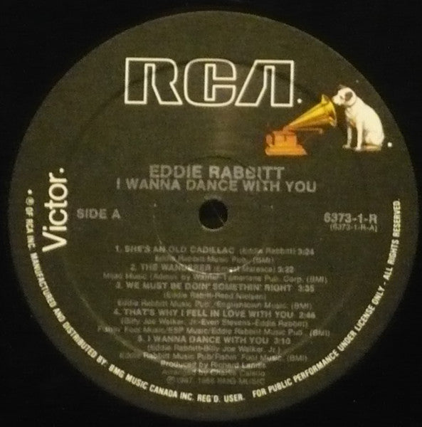 Eddie Rabbitt : I Wanna Dance With You (LP, Album)