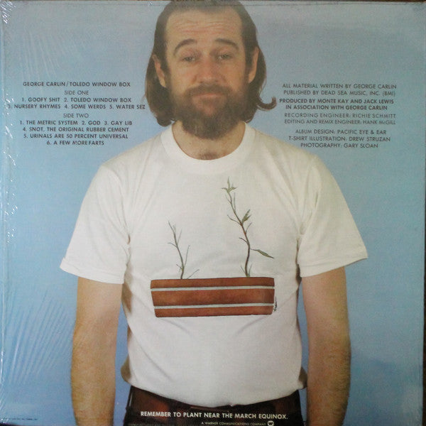 George Carlin : Toledo Window Box (LP, Album)