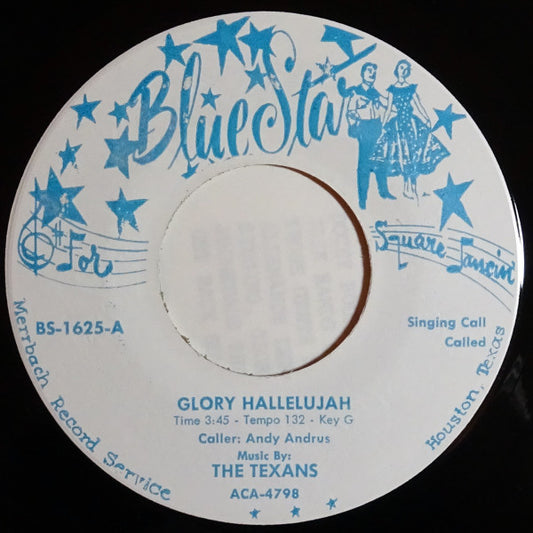 The Texans : Glory Hallelujah (7", Single)