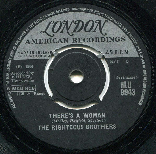 The Righteous Brothers : You've Lost That Lovin' Feelin' (7", Single)