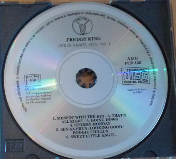 Freddie King : Live In Nancy, 1975  Vol. 1 (CD)