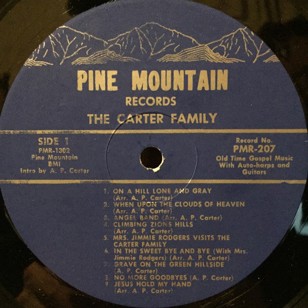 The Carter Family : Their Last Recording (LP, Album, Mono)