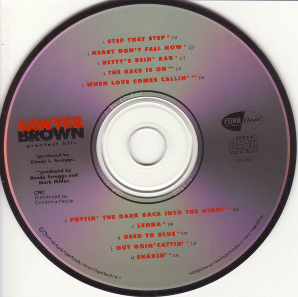 Sawyer Brown : Greatest Hits (CD, Comp, Club)