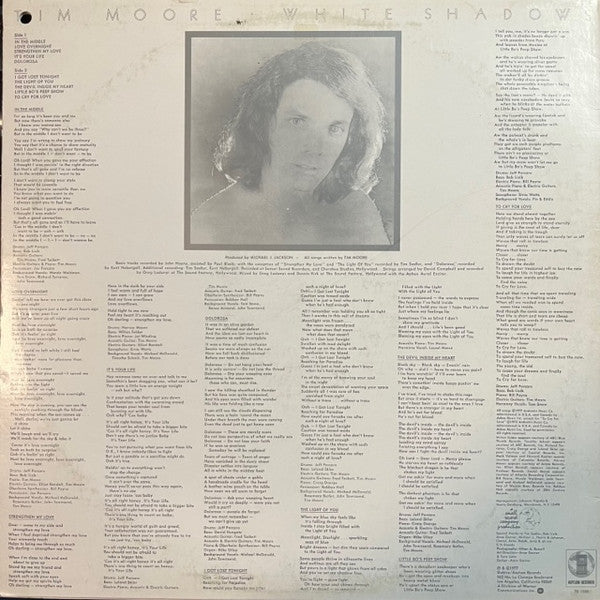 Tim Moore : White Shadows (LP, Album)