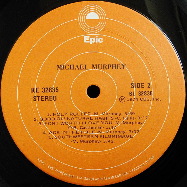 Michael Murphey* : Michael Murphey (LP, Album)