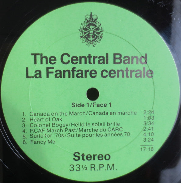 The Central Band Of The Canadian Forces : Canadian Forces Present The Central Band  (LP)