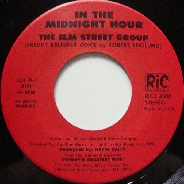 The Elm Street Group : In The Midnight Hour / Do The Freddy (7", Single)