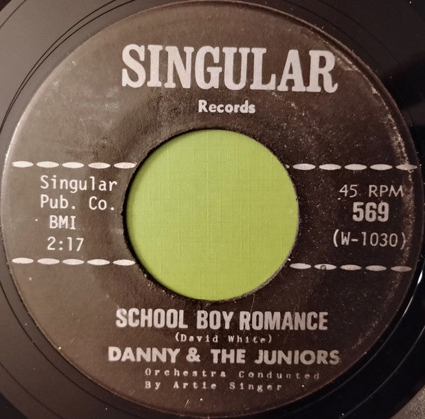 Danny & The Juniors : Rock And Roll Is Here To Stay (7", Single)