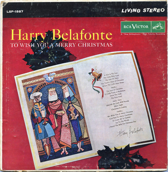 Harry Belafonte : To Wish You A Merry Christmas (LP, Album)