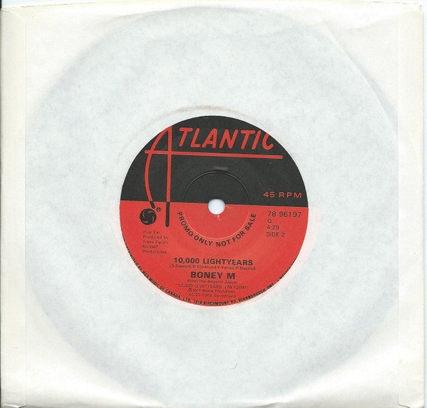 Boney M. : Kalimba De Luna (7", Single, Promo, Sol)