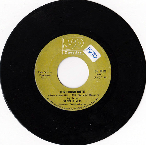 Steel River : Ten Pound Note (7", Single)