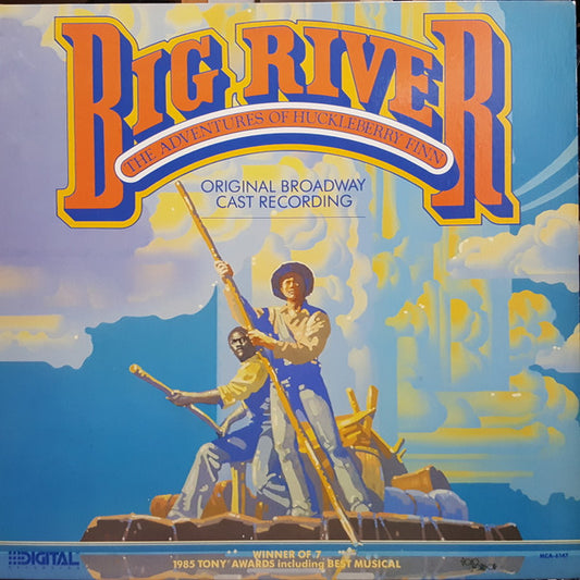 William Hauptman & Roger Miller : Big River (Original Broadway Cast) (LP, Gat)