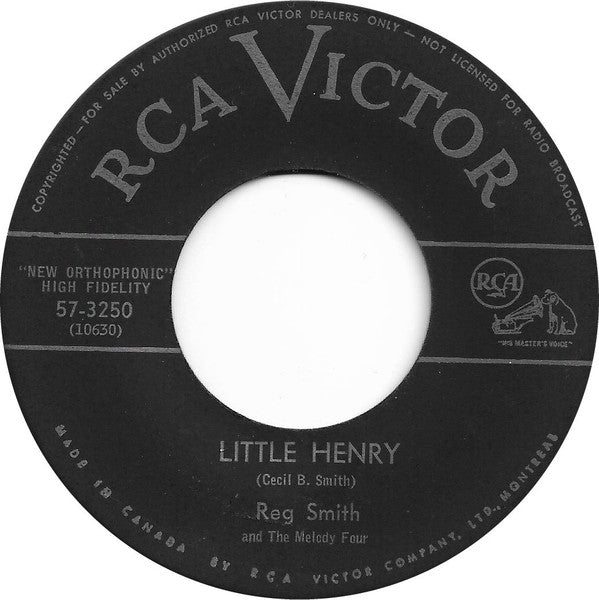Reg Smith And The Melody Four : Atlantic Lullaby (7")