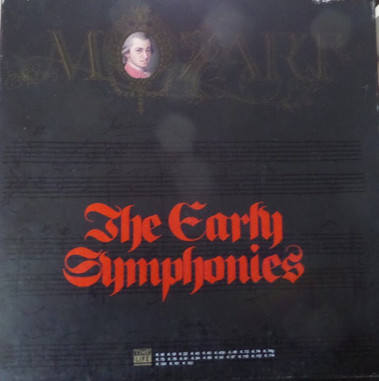 Wolfgang Amadeus Mozart, The Academy Of Ancient Music, Jaap Schröder, Christopher Hogwood : The Early Symphonies (5xLP, Comp, Box)