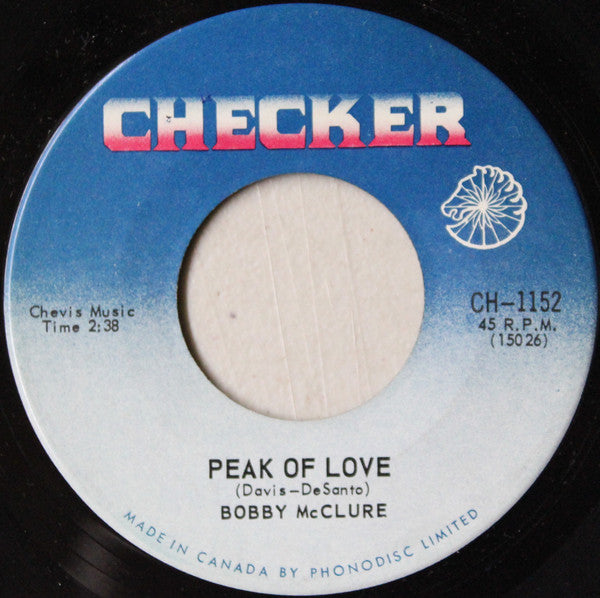 Bobby McClure : You Got Me Baby / Peak Of Love (7")