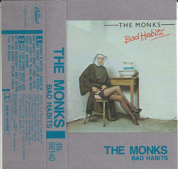 The Monks (4) : Bad Habits (Cass, Album, RE, Dol)