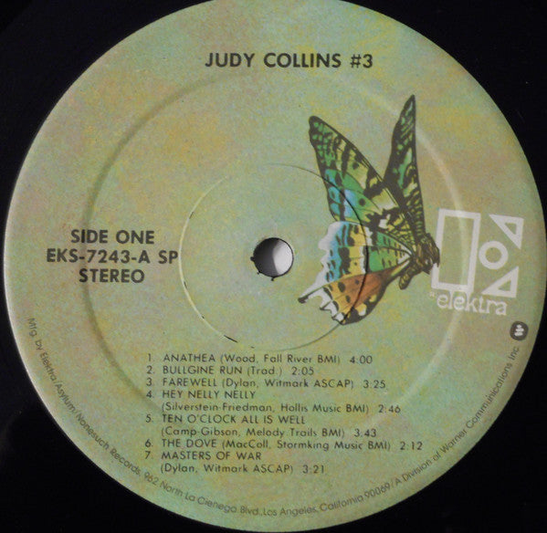 Judy Collins : Judy Collins #3 (LP, Album, RP)