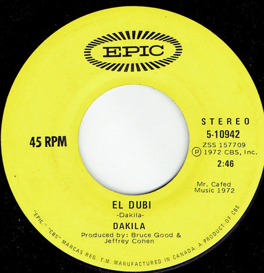 Dakila : El Dubi / Searchin' For My Soul (7")