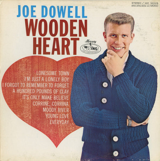 Joe Dowell : Wooden Heart  (LP, Album)
