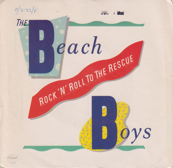 The Beach Boys : Rock 'n' Roll To The Rescue (7", Single)