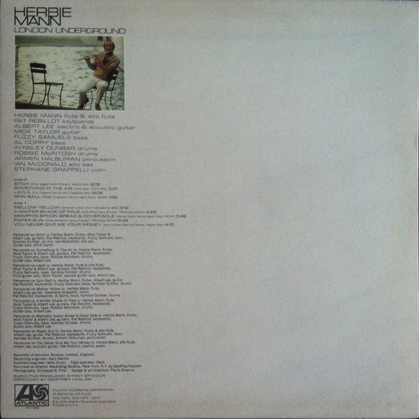 Herbie Mann : London Underground (LP, Album)