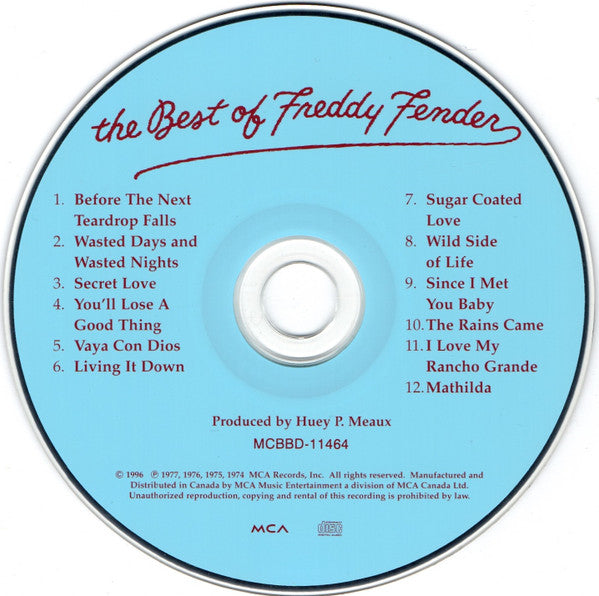 Freddy Fender (2) : The Best Of Freddy Fender (CD, Comp)