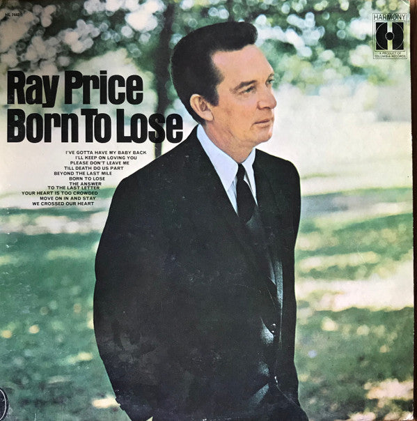 Ray Price : Born To Lose (LP, Album, Mono)