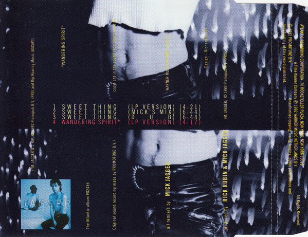 Mick Jagger : Sweet Thing (CD, Single)