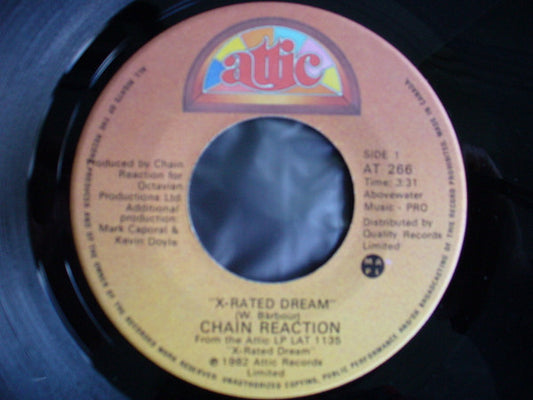 Chain Reaction (9) : X-Rated Dream (7", Single)