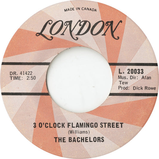 The Bachelors : 3 O'Clock Flamingo Street (7", Single)