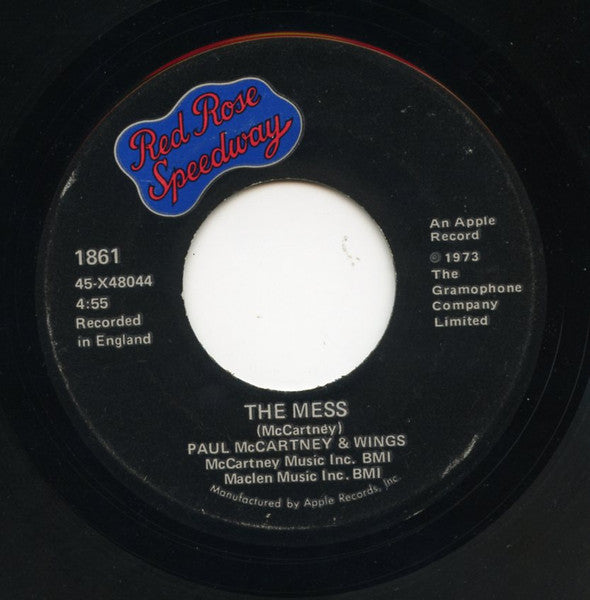 Paul McCartney & Wings* : My Love (7", Single)