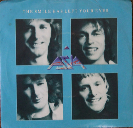 Asia (2) : The Smile Has Left Your Eyes (7", Promo)
