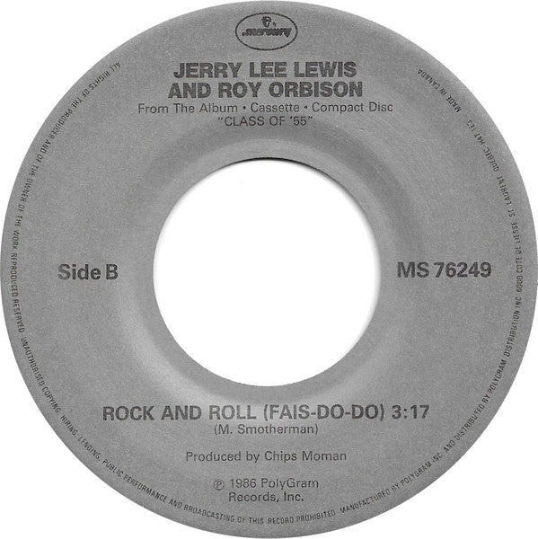 Carl Perkins / Carl Perkins And Roy Orbison : Birth Of Rock And Roll / Rock And Roll (Fais-Do-Do) (7", Single)