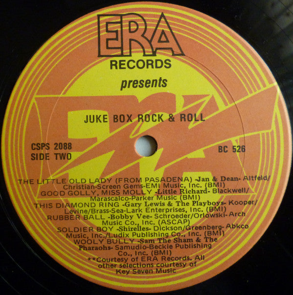 Various : Juke Box Rock And Roll (LP, Comp)