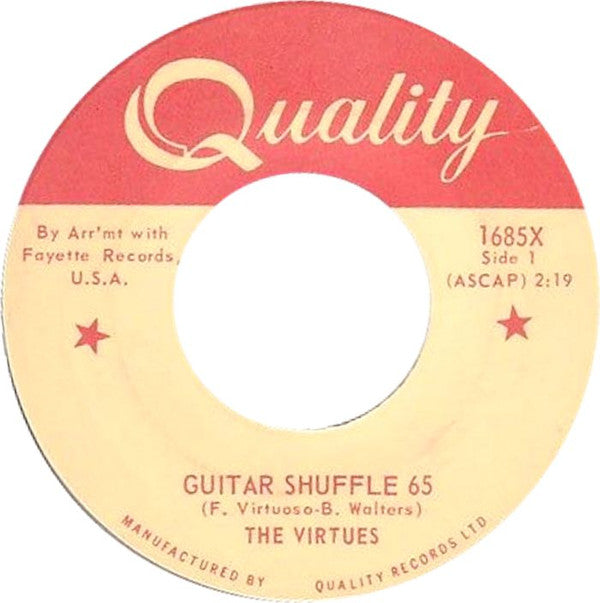 The Virtues : Guitar Shuffle 65 (7", Single)