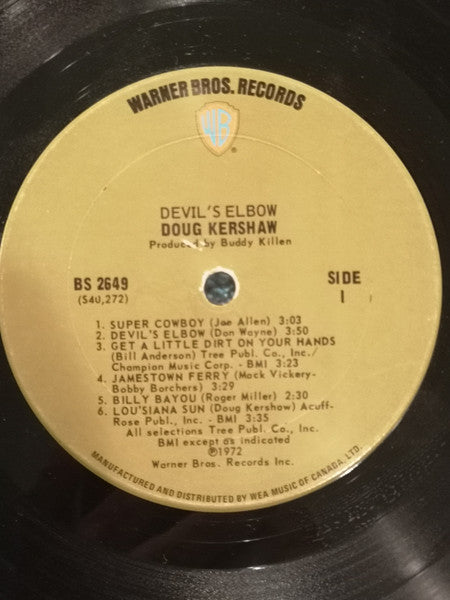 Doug Kershaw : Devil's Elbow (LP, Album)
